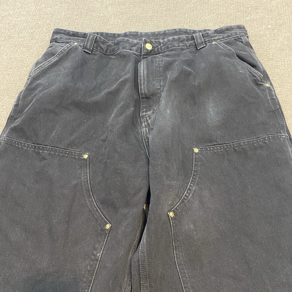 Carhartt WIP Work in Progress Nash Double Knee Pants Metal Rivets Mens XL 38x30 - Picture 2 of 12